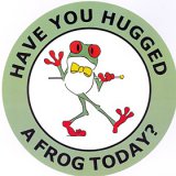 "Have You Hugged A Frog Today?" Decal
