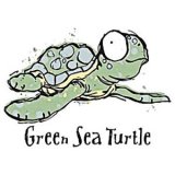 Fun Green Sea Turtle T-Shirt (Youth)