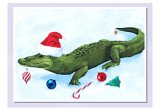 "Snappy Christmas" Alligator Holiday Cards (15)