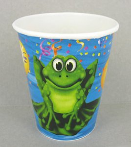 Frog/Alligator Swamp Party Cups, pk/8
