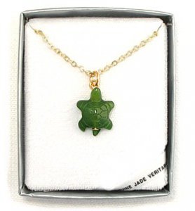 Jade Sea Turtle Necklace