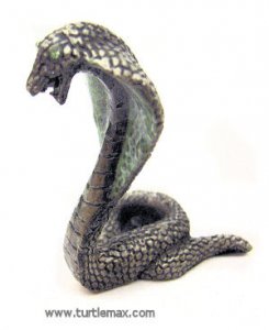 Pewter Cobra Figurine