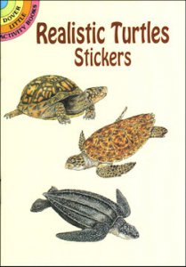 Realistic Turtle Stickers (16)