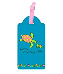 "Little Things" Sea Turtles Luggage Tag