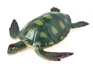 Large Plastic Green Sea Turtle