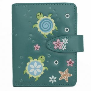 Small wallet - Turtle pond