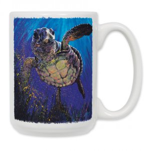 Swimming Sea Turtle Mug