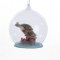 Glass Bubble Sea Turtle Ornament