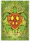 Rasta Peace Turtle Encouragement Card