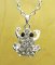 Black Eyed Crystal Frog Necklace