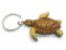Woodcrafted Turtle Keychain