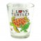 "I Love Turtles" Sea Turtle Shot Glass