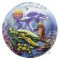Sea Turtle and Dolphin Large Party Plates, pk/18