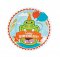 Snappy Alligator Small Party Plates, pk/8